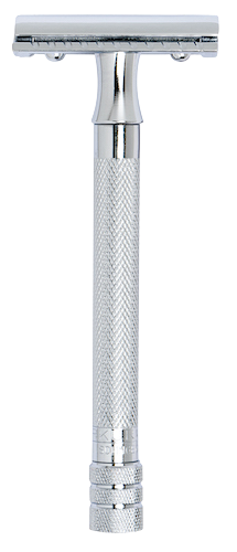 Klassiker Rasierer 23C von Merkur mit gerader Schaumkante und festem Klingenspalt - Verpackung