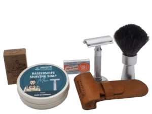 Rasierroutine Matt – Set 34 Mattchrom
