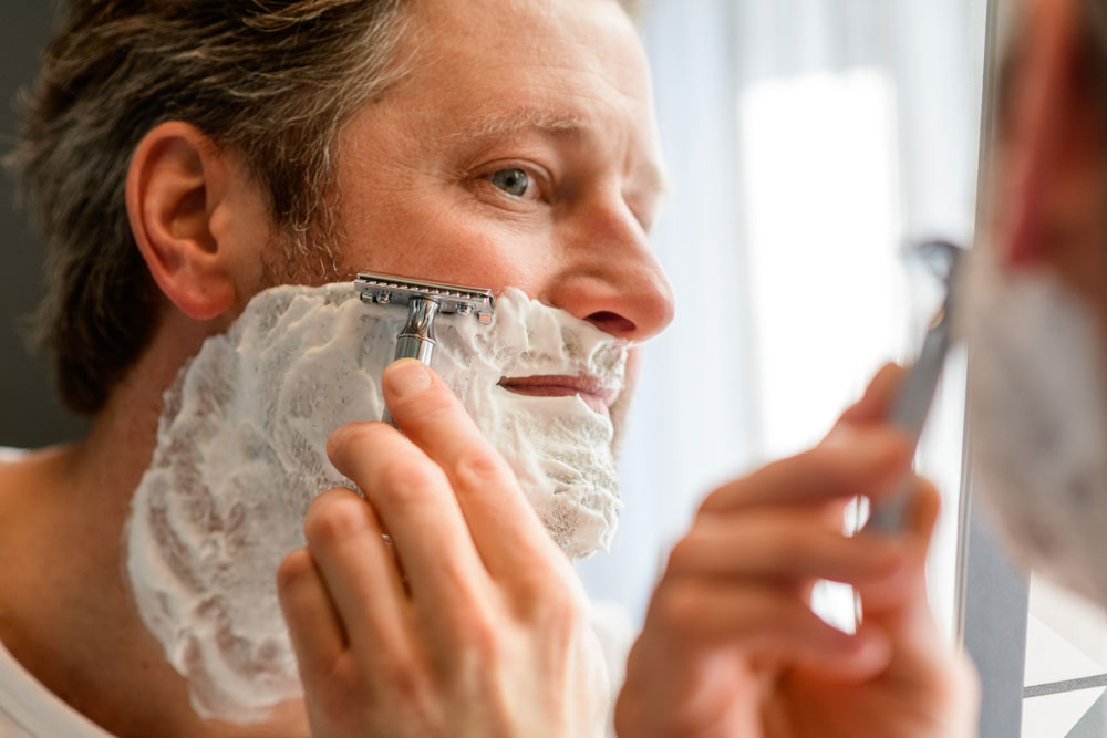 Der Sicherheitsrasierer: Rasieren mit Stil